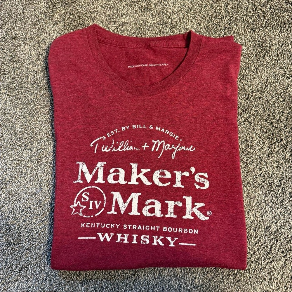 Maker's Mark Red Graphic T-Shirt